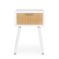 COMODINO 1C CHARLEY BIANCO-NAT COMODINO 1C CHARLEY BIANCO-NAT