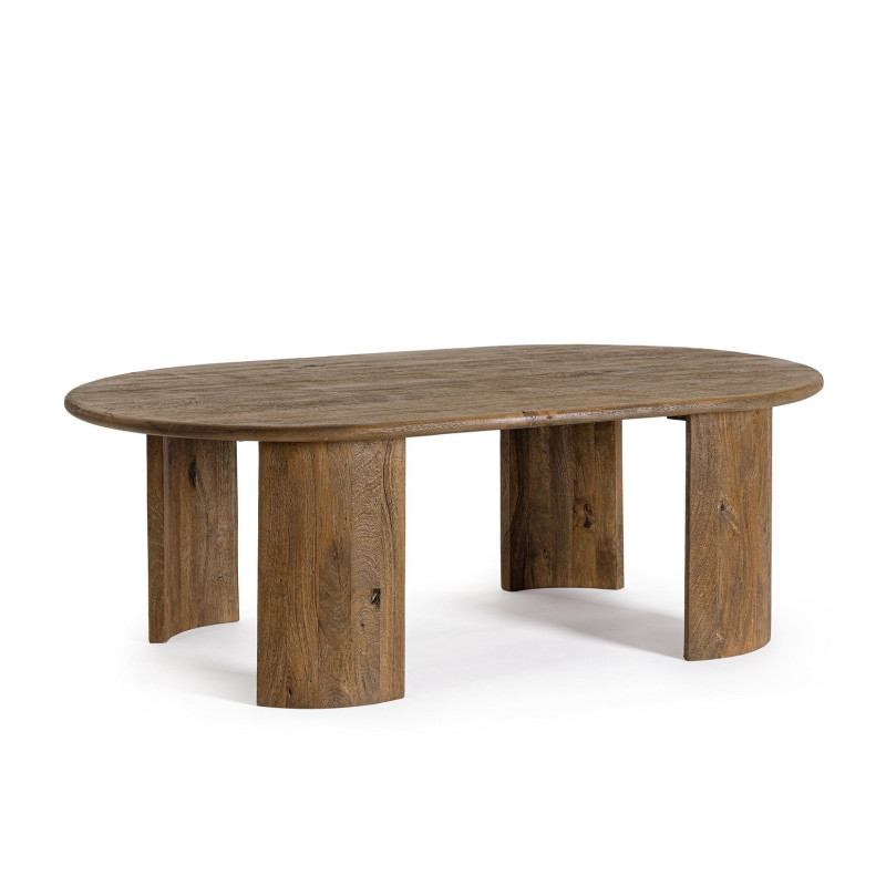 TAVOLINO ORLANDO OV BROWN 130X80