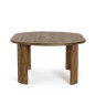 TAVOLINO ORLANDO OV BROWN 130X80