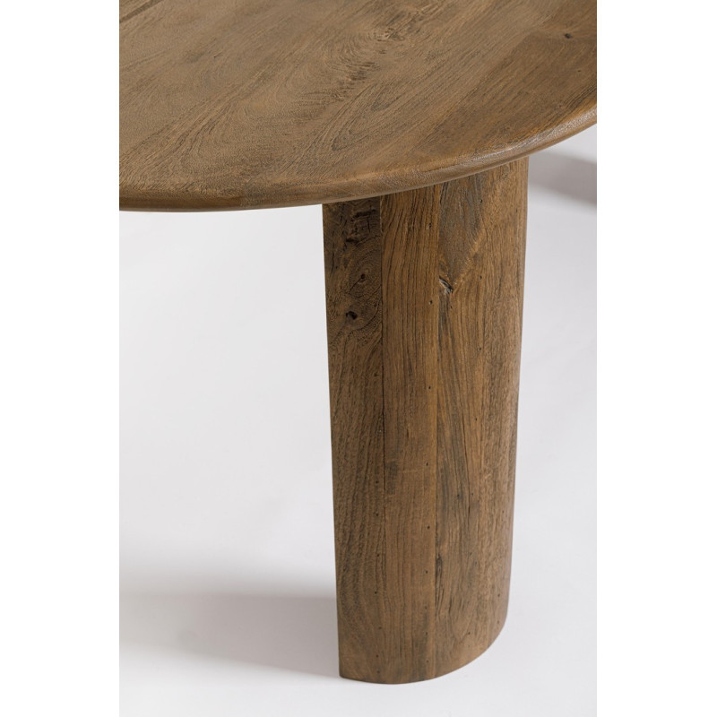 TAVOLO ORLANDO OV BROWN 210X100