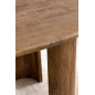 TAVOLO ORLANDO OV BROWN 210X100
