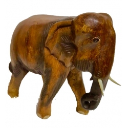 Elefante in legno h22