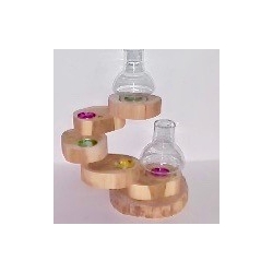 Porta candeline The light con Bocce